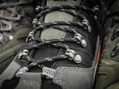 Trekking boot detail